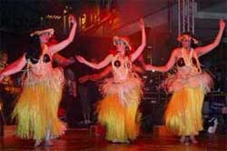 Cook Islands performers in Wellington