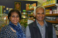 Nanu and Pamela (been in NZ since 1973) love Newtown because it is so multicultural, the people are so nice and it is a very special place. Both of Ranchods Enterprises.