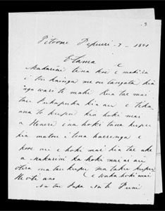 Letter from Te Puni to McLean, 7 Feb 1851